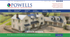 Desktop Screenshot of powellsrural.co.uk