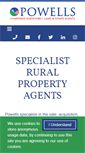 Mobile Screenshot of powellsrural.co.uk